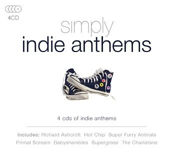 Various - Simply Indie Anthems (4CD) - CD